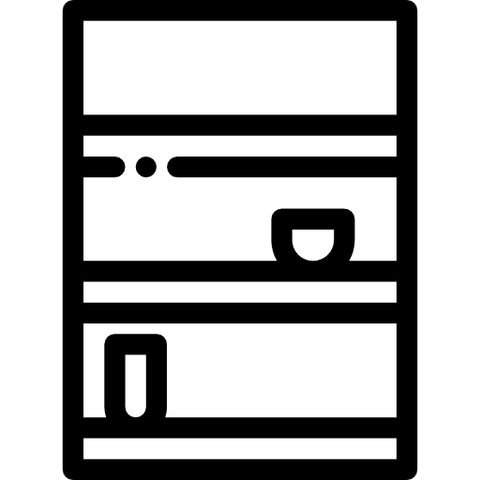 Plaukti, skapīši