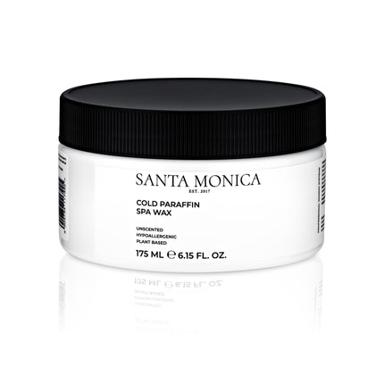 SANTA MONICA šalto parafino vaškas bekvapis 175 ml – profesionali parafino terapija manikiūrui ir pedikiūrui