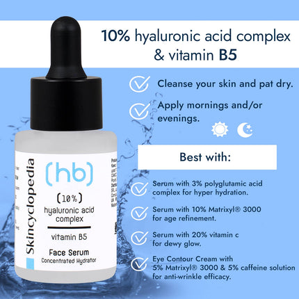 Skincyclopedia drėkinamasis serumas 30ml – tinka sauso ir jautraus tipo odai kasdienėje rutinoje