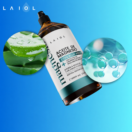 Magnija eļļa ar alvejas ekstraktu, 1000 ml