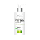 APIS ACNE-STOP antibakterinis valomasis tonikas su žaliąja arbata 300 ml – profesionalus spuogų kontrolės priemonė salonui
