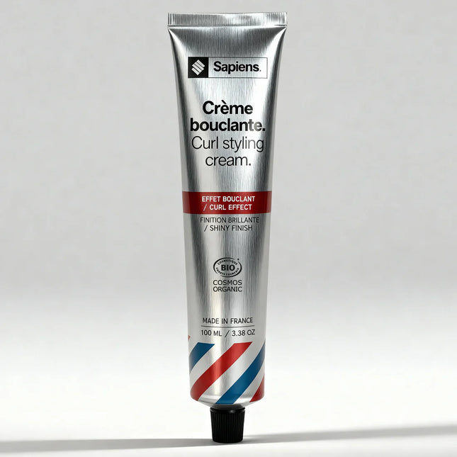 SAPIENS garbanų formavimo kremas 100 ml – profesionalus garbanų apibrėžimo ir drėkinimo produktas salonams