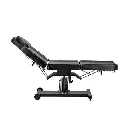 PRO INK tatuiruočių kėdė 322F – ergonomiška atrama klientui ilgos tatuiruočių procedūros metu