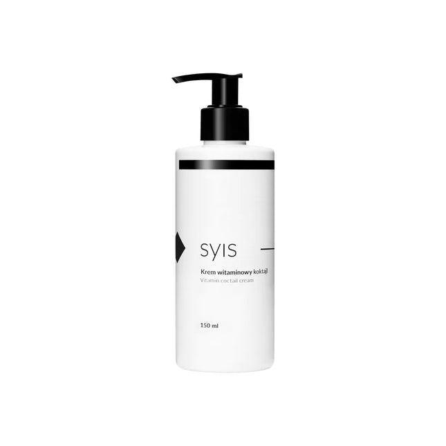 SYIS atgaivinantis vitaminų kokteilio kremas veidui 150 ml – drėkinantis veido kremas su vitaminų kompleksu