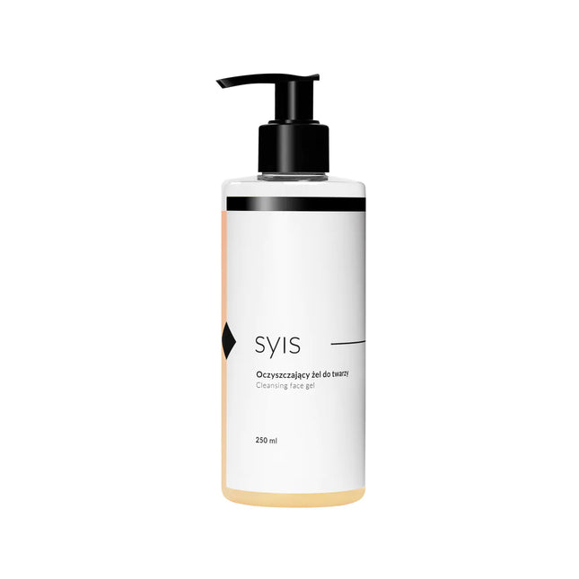 SYIS valomasis veido gelis 250 ml – kasdienė kosmetika odos valymui