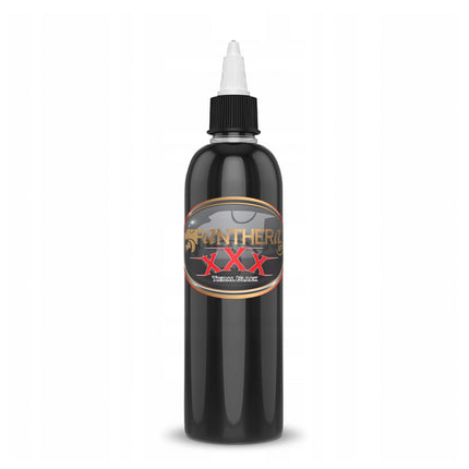 PANTHERA Black Tribal XXX tatuiruočių dažai 150 ml – intensyviausia juoda spalva profesionaliems meistrams