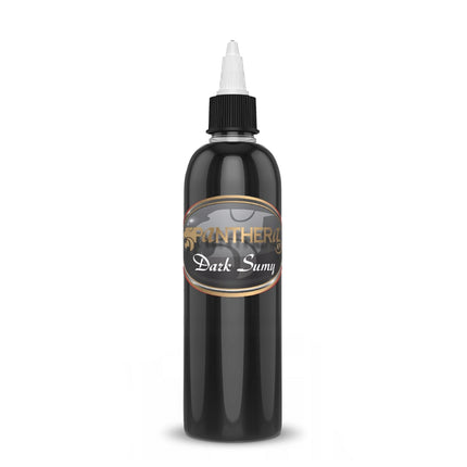 PANTHERA BLACK DARK profesionalūs tatuiruočių dažai šešėliavimui 150 ml – sodrus pigmentas tatuiruotėms