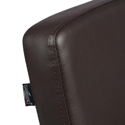 Kirpyklos kėdė GABBIANO MATARO ruda – ergonomiška sėdima vieta profesionaliems grožio salonams