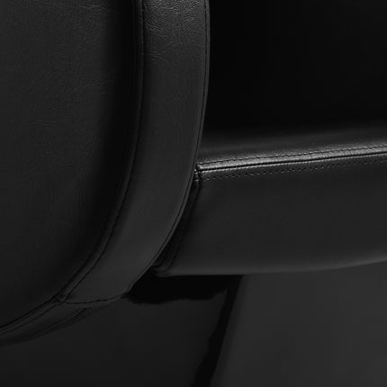 GABBIANO Sewilla salon washbasin juoda – ergonomiška plautuvė profesionaliam kirpėjui