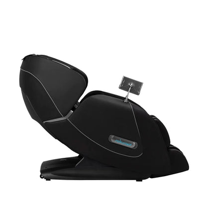SAKURA Luxury 808 masažinis krėslas juodas – ergonomiška atrama nugarai ir kojoms