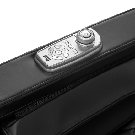 Masažinis krėslas SAKURA Prime 101 pilnai atlenktas – idealus pedikiūro ir masažo procedūroms