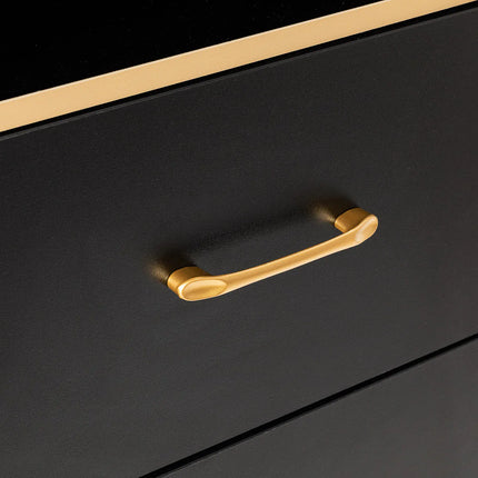 GABBIANO TOTEM GOLD – kirpyklos stendas su aukso detalėmis, nuosekli salonų estetika