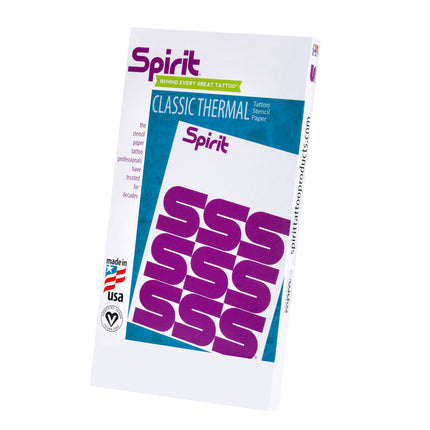 SPIRIT Classic Thermal Paper 14 hektografinis tatuiruočių šablonų popierius didelio formato tiksliam perkėlimui