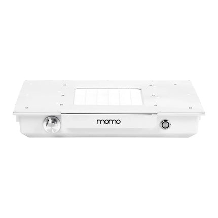Dulkių surinkėjo ventiliacinis filtras BeautyKit MOMO 05-BL – nagų miltelių absorbcija darbe