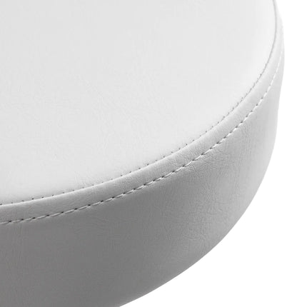 Balta meistro kėdutė BeautyKit AM-310 kosmetologijos kabinetui – ergonomiška sėdima pozicija specialistams