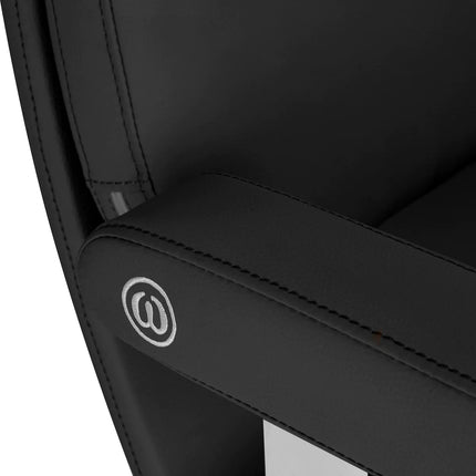 OMEGA ASTRA PLUS kirpyklos kėdė – 360° sukimosi funkcija patogiam darbui su klientu