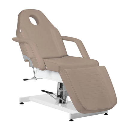 SILLON v2 210 rudas kosmetologinis gultas su hidrauliniu aukščio reguliavimu salonui