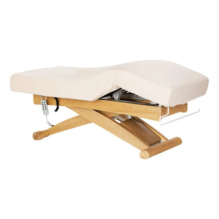 SILLON Siesta SPA masažo gultas smėlio spalvos su rudu pagrindu – 3 variklių elektrinė sistema
