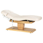 SILLON Relax SPA elektrinis masažo gultas 3 variklių smėlio spalvos su rudu pagrindu SPA salonui
