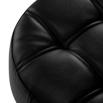 GABBIANO D054G salonui skirta meistro kėdė – funkcionalūs baldai kirpėjui su aukso spalvos detalėmis