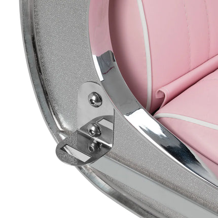 GABBIANO VISIONERIO ranktūrių detalė – chromuota apdaila ir patogus kliento rankų palaikymas