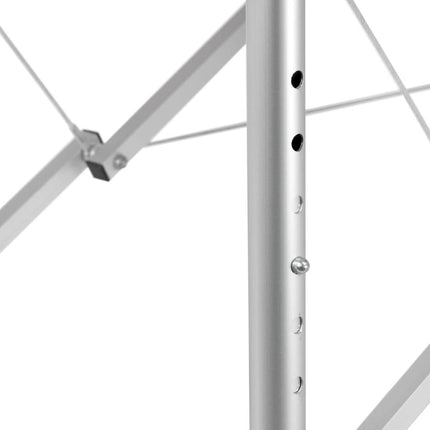 Balance stół składany do masażu aluminiowy 2 segmenty czarny