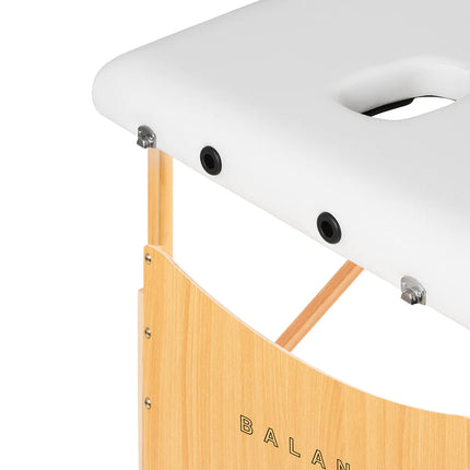 Profesionalus BALANCE LUX masažo stalas – tvirtas baldas masažo salonui ir mobiliam darbui