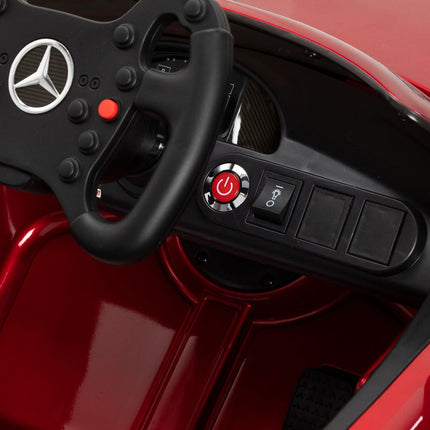 GABBIANO vaikiška kirpyklos kėdė Mercedes, raudona