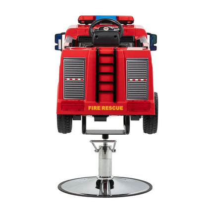 GABBIANO vaikiška kirpyklos kėdė Firetruck, raudona