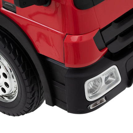 GABBIANO vaikiška kirpyklos kėdė Firetruck, raudona