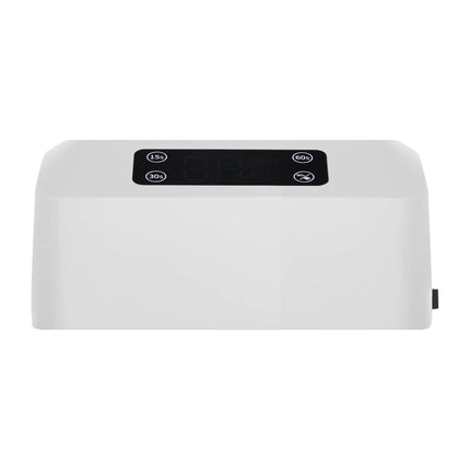 GLOW DUAL 112 pedikiūro lempa UV/LED – platus vidinis plotas patogiam naudojimui