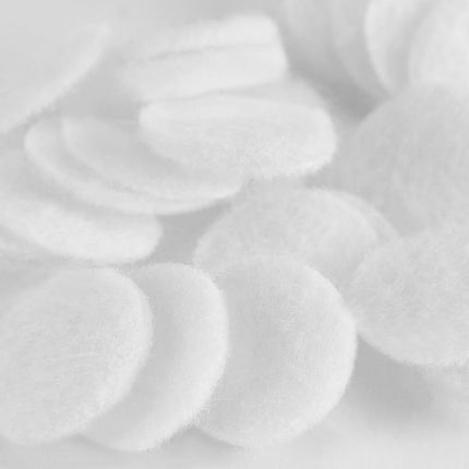 ACTIVESHOP medvilniniai filtrai mikrodermabrazijos aparatui – eksploatacinis priedas salonams, 40 vnt. komplekte