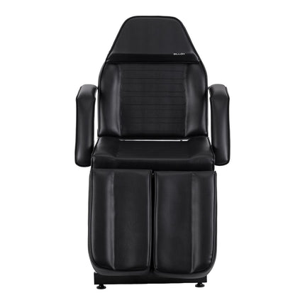 Hidraulinis kosmetologinis pedikiūro fotelis SILLON 210 su supimo mechanizmu ir dalinama pakoja, juodas – nuotrauka 9