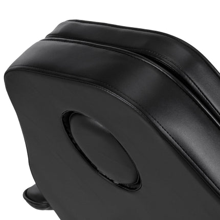 Hidraulinis kosmetologinis pedikiūro fotelis SILLON 210 su supimo mechanizmu ir dalinama pakoja, juodas – nuotrauka 12
