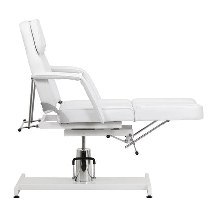 Hidraulinis kosmetologinis krėslas SILLON 210 su supimo funkcija, baltas – nuotrauka 7