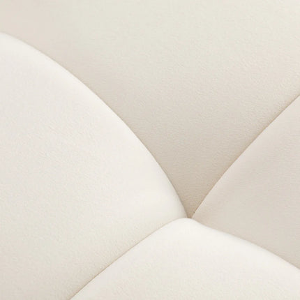 SILLON Umbra klientų krėslas grožio salonui — veliūrinis apmušimas, auksinė bazė, baldai specialistams