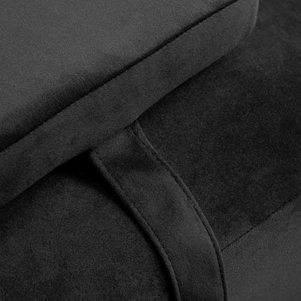 Sillon Corona baldai grožio salonui – juoda kėdė blakstienų dizainui ir antakių korekcijai