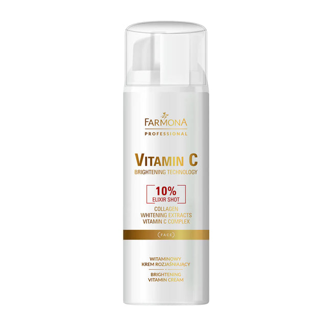 FARMONA veido kremas su vitaminu C 150ml – šviesinantis kremas odai su Elixir Shot kompleksu, kolagenu | Kosmetika