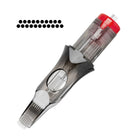 Tatuiruočių kasetė EL CARTEL V2 0.35 21RM Medium Taper, 10 vnt.