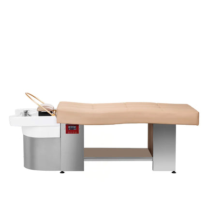 GABBIANO Head Spa 017 gulimos plautuvės ergonomiška atrama klientui – maksimalus komfortas procedūros metu