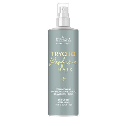 Farmona TRYCHO PERFUME - kvepianti gaivinanti dulksna plaukams ir kūnui, 200 ml.