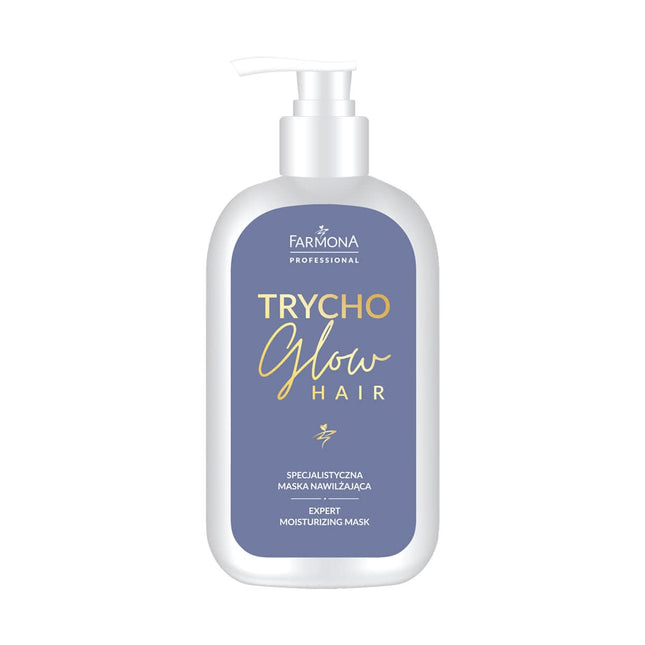 Farmona TRYCHO GLOW – specializēta mitrinoša matu maska, 375 ml.