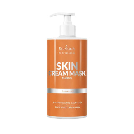 FARMONA SKIN CREAM MASK MANGO kreminė kaukė kūnui ir pėdoms, 500 ml