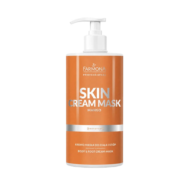 FARMONA SKIN CREAM MASK MANGO kreminė kaukė kūnui ir pėdoms, 500 ml
