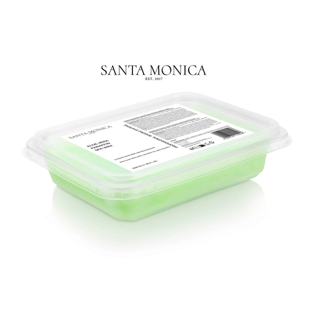 SANTA MONICA aloe vera parafinas 1000ml – drėkinantis parafino vonelės preparatas manikiūrui ir pedikiūrui