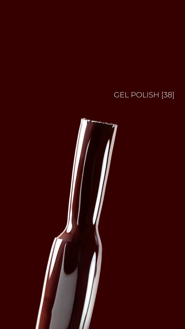 TOUCH Gel Polish 38 9ml – profesionalus gelinis lakas ilgalaikiam manikiūrui ir pedikiūrui