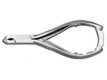 GIMA profesionalios nagų žnyplės su nuožulniais ašmenimis 14cm – tikslus nagų formavimas manikiūro salonams
