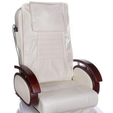 Pedikiūro SPA krėslas elektrinis BR-2307, latte