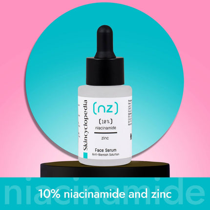 10% niacinamido ir cinko formulė riebaluotai bei probleminei odai – Skincyclopedia 30ml