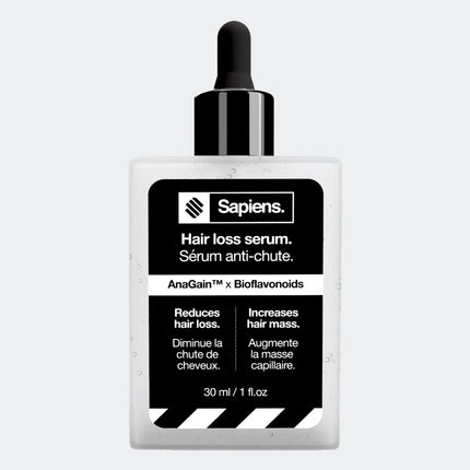 SAPIENS plaukų slinkimą stabdantis serumas 30 ml – profesionali priemonė plaukų stiprinimui
